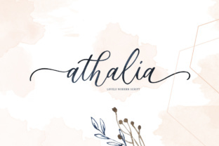 Athalia Script: Where Modern Elegance Meets Everyday Design