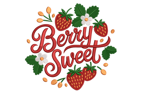 Berry Sweet – Strawberry Script: A Font That Tastes Like Summer