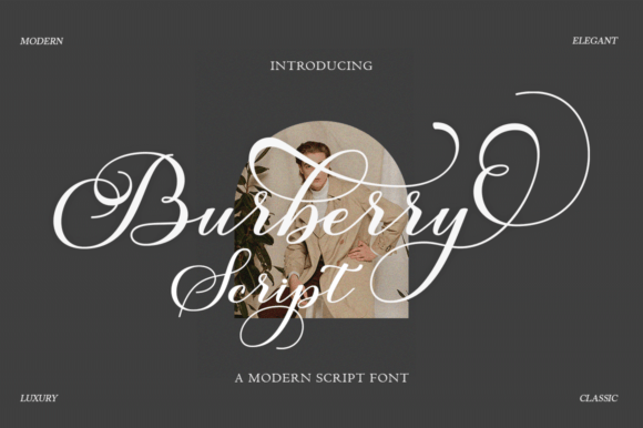 Burberry Script: A Font for Timeless Elegance