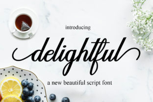 Delightful Script: A Fresh Take on Handmade Typography