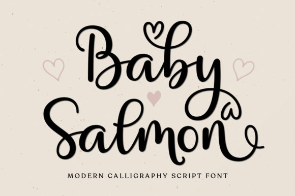 Discover the Sweet Dance of Baby Salmon Script for Your Designs