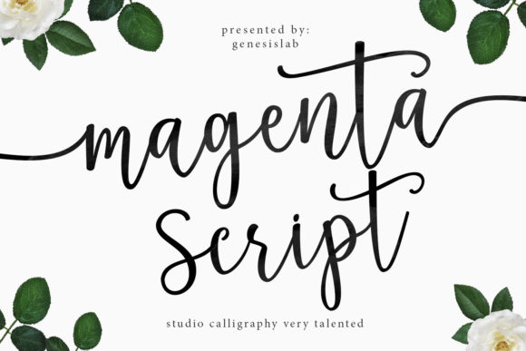 Discovering the Charm of Magenta Script for Your Projects