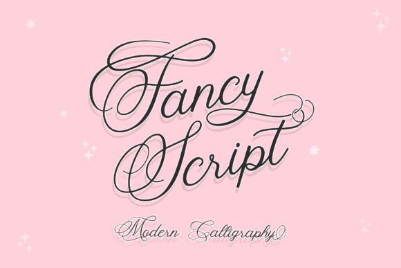 Fancy Script: Crafting a Visual Voice of Elegance