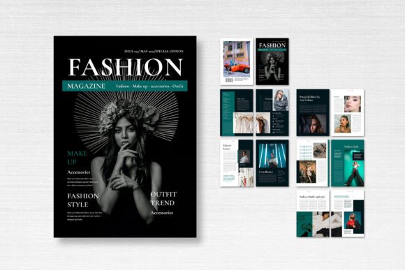 Magazine Template – Fashion Style: A Clean Foundation for Creative Projects