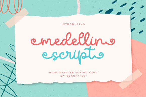 Medellin Script: Where Handmade Charm Meets Professional Polish