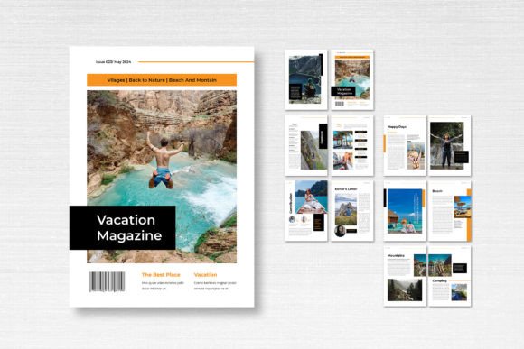 Refresh Your Editorial Design with a Vacation-Ready Layout