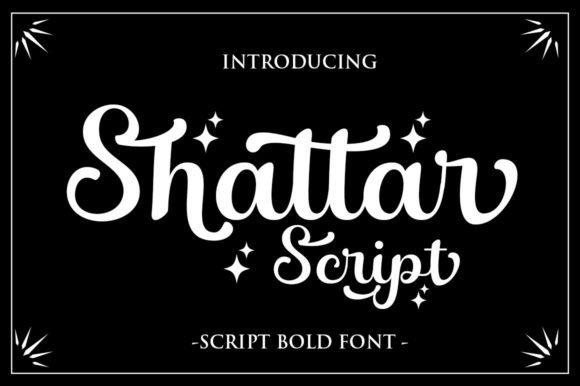 Shattar Script: Where Handwritten Charm Meets Design Versatility