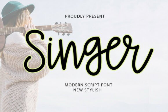 Singer Script: The Bold Handwritten Font for Modern Brands