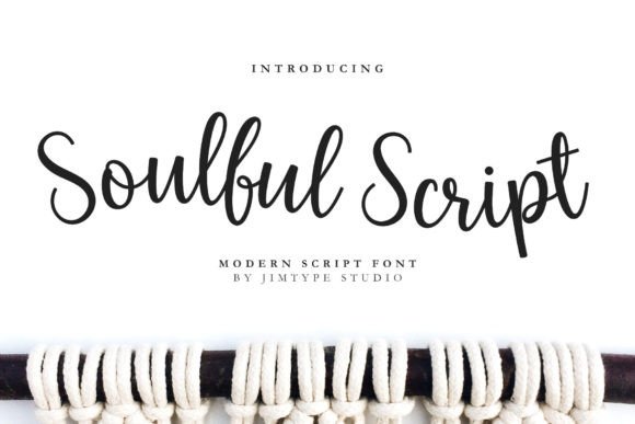 Soulful Script: The Font That Tells Your Brand's Story