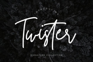 Twister Script: A Handwritten Font with Authentic Charm