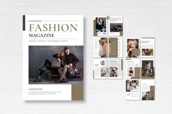 Unleash Your Editorial Vision with This Fashion-Forward Template