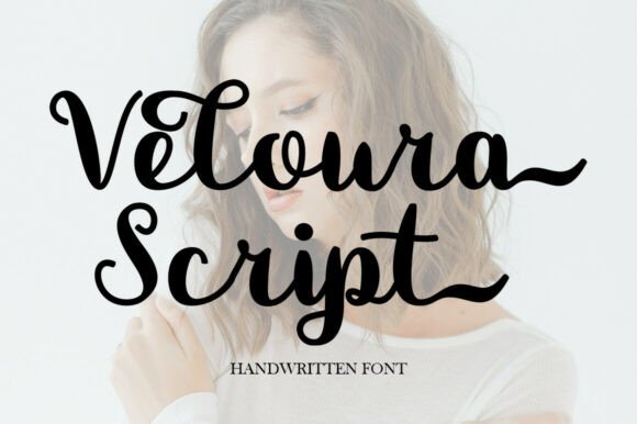 Veloura Script: Crafting Visual Narratives with Elegant Handwriting