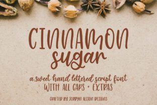 Warm Up Your Designs with Cinnamon Sugar Script